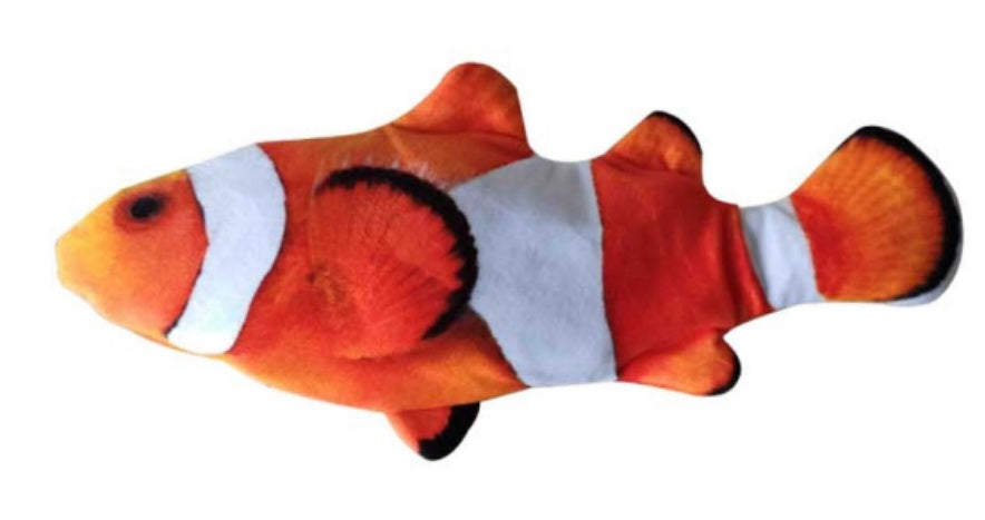 🐟 Electric Jumping Fish Cat Toy (Without Catnip)