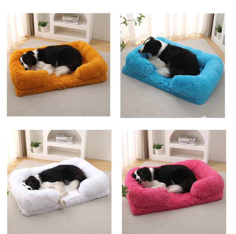 Cozy Cloud™ Pet Bed – Ultra-Soft Comfort for Happy Naps & Tail Wags